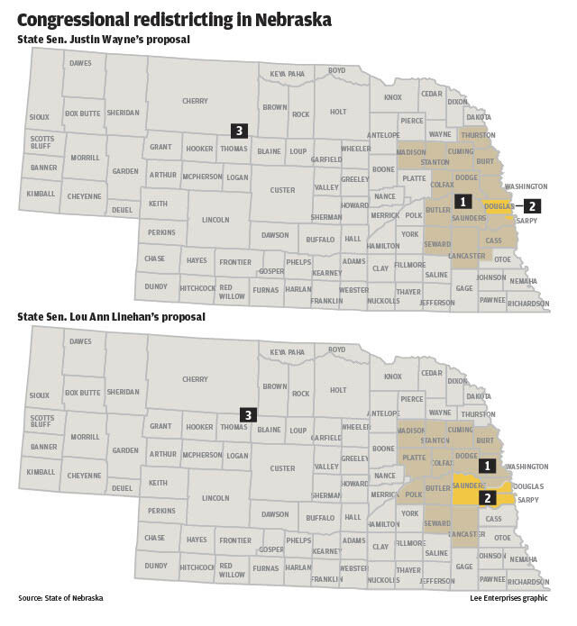 Congressional redistricting in Nebraska
